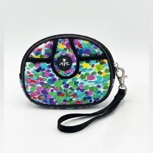 BEACH 🌊 Handbags Neoprene "Scuba" Hand Bag – Vibrant Dot Multi-Color